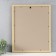 Photo frame plastic 40x50 cm, gold (plastic screen)