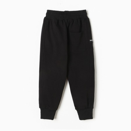 Sports pants for boys, black color, height 116-122 cm-5
