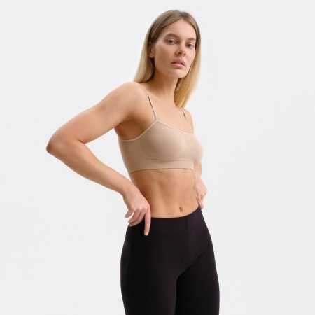Top female, beige color, size 42-46 (s/m)-1