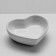 Station for jewelry Universal "Heart", 7.3 × 8 × 2.3 cm, white color