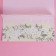 Gift envelope with the inner pocket of the "most beautiful", flowers, 20 × 9.5 cm