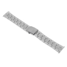 Solomon watch strap, 22 mm, metal, chrome