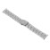 Solomon watch strap, 22 mm, metal, chrome