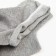 Women's socks "trackers", gray color, size 23-25