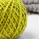 Shpagat for weaving, jute, d = 3 mm, 50 m, color yellow mix
