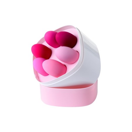 A set of vaginal balls Eromantica K-Rose, silicone, pink color, 6 pcs.-3