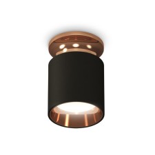 Lumber of the overhead Ambrella Light, XS6302181, MR16 GU5.3 LED 10 watts, black sand, gold pink