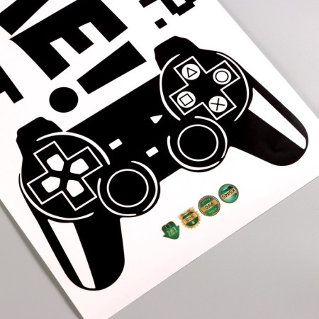 Stick 3D interior gamer 58*30cm-3