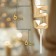 Candle in the cake on the skewer "Almaz", the number "5", champagne, 4.8x2.6 cm