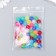 Beads for creativity plastic "Gel balls" set 50 pcs d = 1 cm