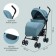 Stroller walking children's indigo punto, folds into a cane, blue color