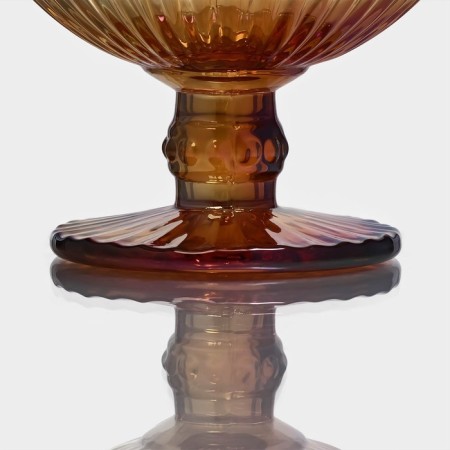 Glass Kremanka "Bosphorus", 350 ml, 12 × 11 cm, color gradient Gold-1
