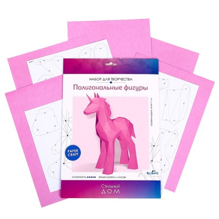 Polygonal figures. "Unicorn"-1