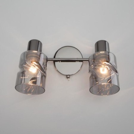 ANSA lamp, 2x40W E14, color black pearls-1