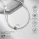 Choker No. 2 "Mallorca" star, white color in gold, 35 + 5 cm extension cord