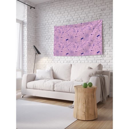 Decorative panel with photo printing "Epistles of love", horizontal, size 150x200 cm