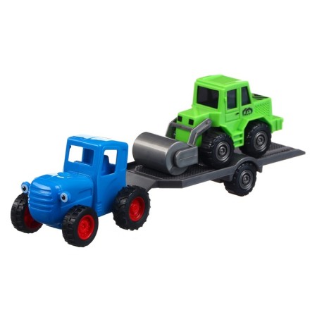 Game set "Blue Tractor" with a trailer