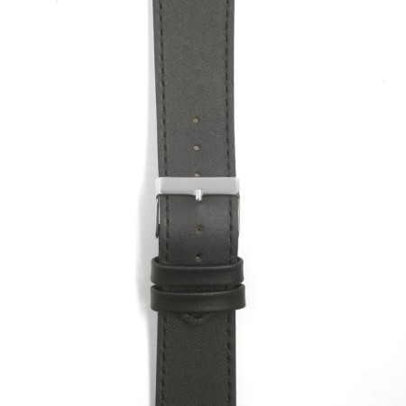 Watch strap, 24 mm, harness 75 mm, larynx 115 mm, genuine leather, black-3