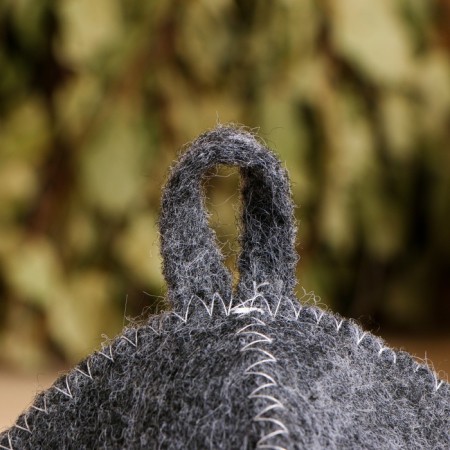 Bake embroidery hat "Bake" gray-2