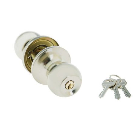 Latch 1303, with a key, matte nickel color-2