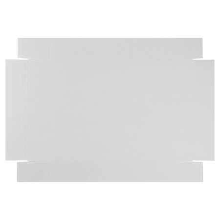 Box the team without printing lid is a white one without a window 37 x 32 x 7 cm-3
