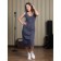 Women's dress, size 52, gray color
