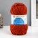 Yarn "Popular" 50 % wool, 50 % acrylic 133m/100g (30-sv. Terracot)