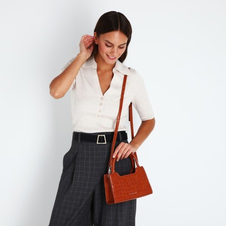 Bag Female Tout with Lightning, Red color-7