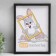 Photo frame plastic 21x30 cm 3 series, black