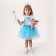 Carnival set "Winter Princess": T -shirt, skirt, cape, diadem, height 98–110 cm