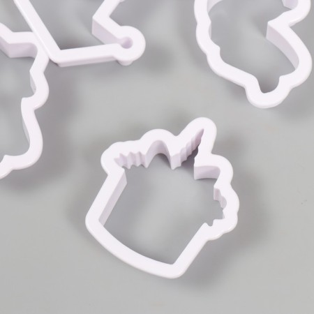 Cathers for polymer clay "Unicorns and Clouds" Set 8 pcs-2