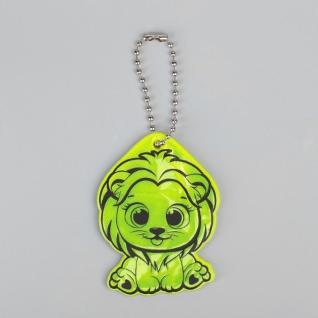 Reflective element "lion", bilateral, 4.5 × 6 cm, mix color-2