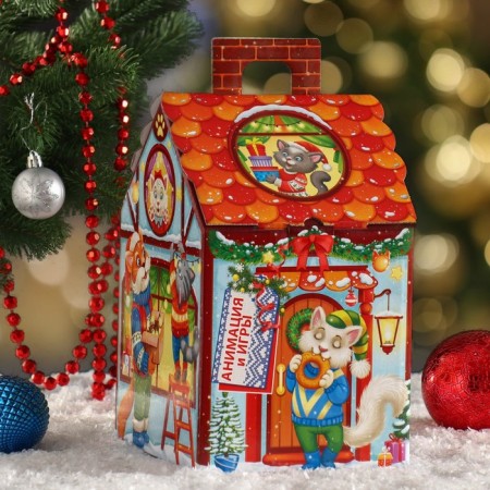 Gift box "Friendly Family", 17 x 14.5 x 24.5 cm