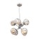 Suspended lamp Freya Fr5378PL-08SM EJECTION, 460x460x1220 mm, G9, 8x40W, color chromium