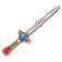 Toy inflatable "sword", 80 cm, color mix