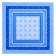 Men's handkerchiefs "Ethel" size 30x30 cm, (set 12 pcs,), blue color, MIX drawing