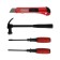 Set of tools scrap, hammer, 2 screwdrivers, knife, 4 items