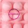 Form for ice shares "Balls", 10.5 × 10.5 × 2 cm, 9 cells (d = 1.9 cm), pink color