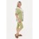Female suit, size 64, light green color