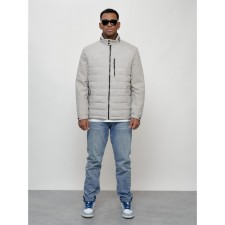 Male spring jacket, size 56, light gray color