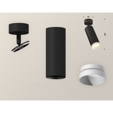 Ambrella Light, Techno, XM6343001, Gu5.3, Black Sand Color Polar.-2