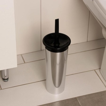 Rambai toilet kit: a sheer with a stand, 11.5 × 11.5 × 28 cm, black color is black-1