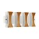 Facade lamp "Elegant", FSD-041, 8 W, 3000K, 4 rays, IP65, 220 V, plastic, white