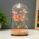 Nightlight "Flowers Pink" LED from batteries 3xlr44 11x11x19 cm Risalux