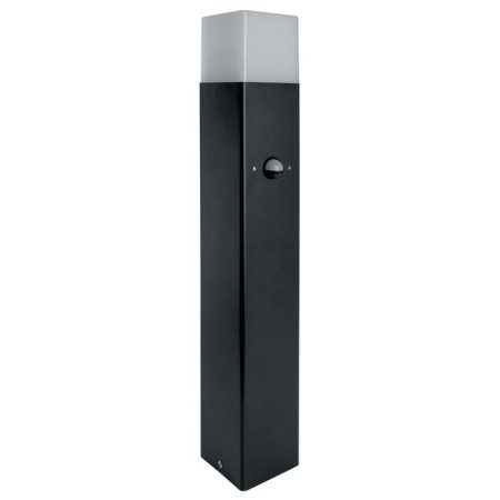 Sadovo-park lamp Feron DH0207, IP44, E27, 10 W, 80x80x450 mm, black color