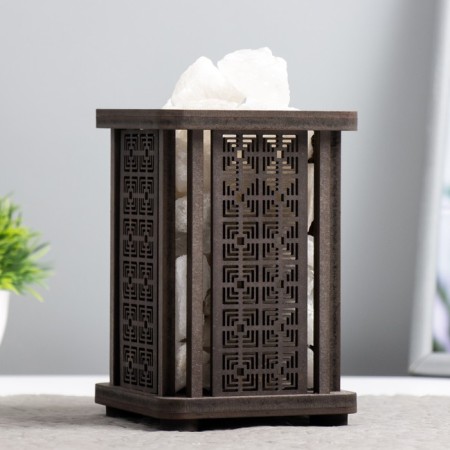 Salt lamp "Central squares" E14 15W-2