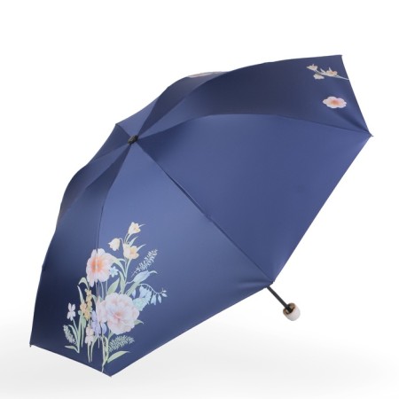 Mechanical “Flowers” ​​umbrella, Eponge, 4 additions, 8 spokes, r = 48 cm, color mix-4