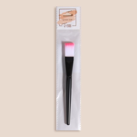 Brush for masks, 14 (+/- 1) cm, black color-2