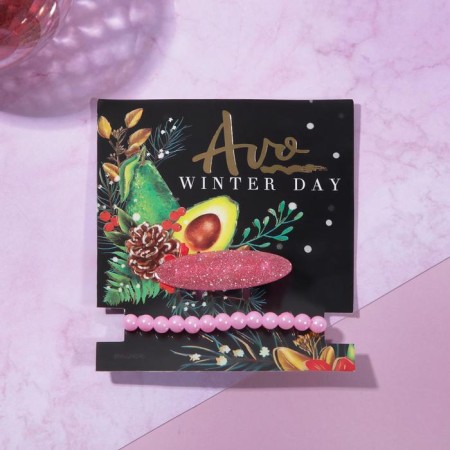 Gum and hairpin "Avocado"-3
