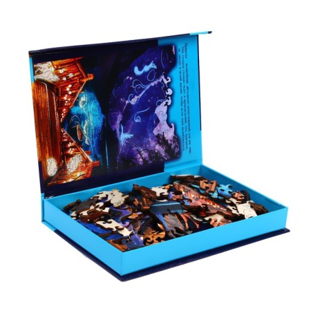 Puzzle "Evening landscape" Figure luminous details-7